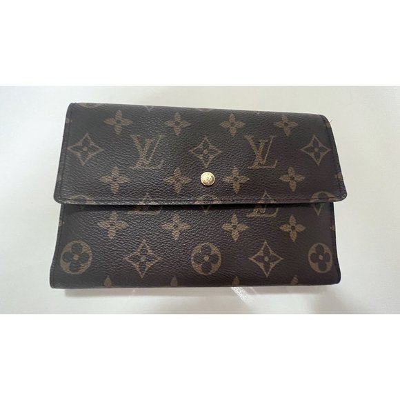 LOUIS VUITTON Porte Tresor Etui Papier Travel ~ Passport Wallet | Vintage - Picture 2 of 16